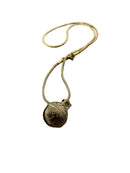 Gold Brass Bell Choker