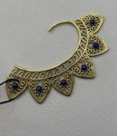 Azurite Pointe Gold Ear Cuff