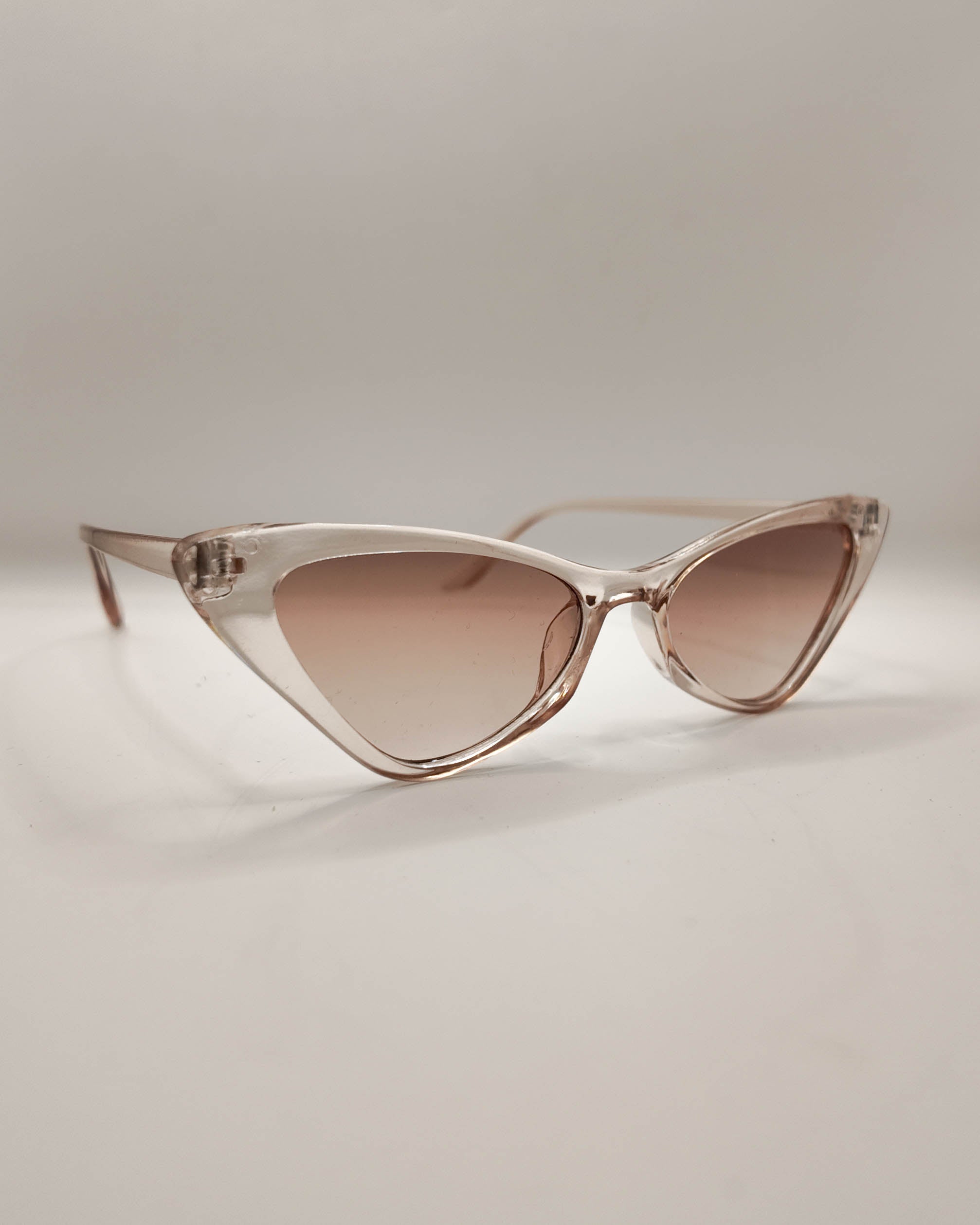 Beige Cat Eye Sunglasses