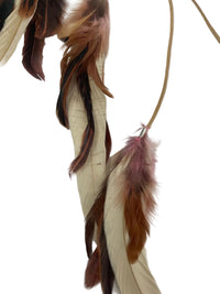 Macaw Feather Hair Clip