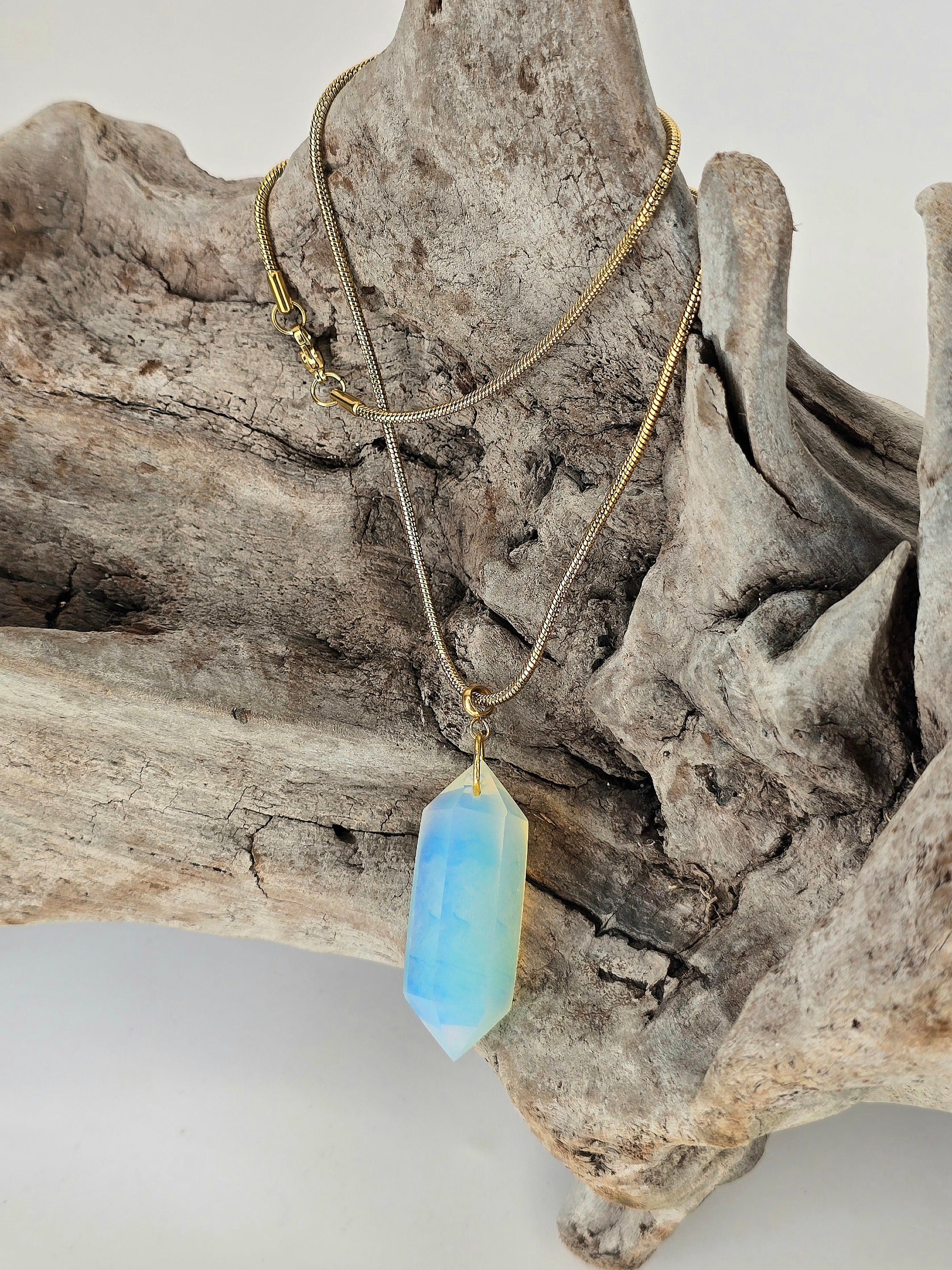 Opal Quartz Necklace