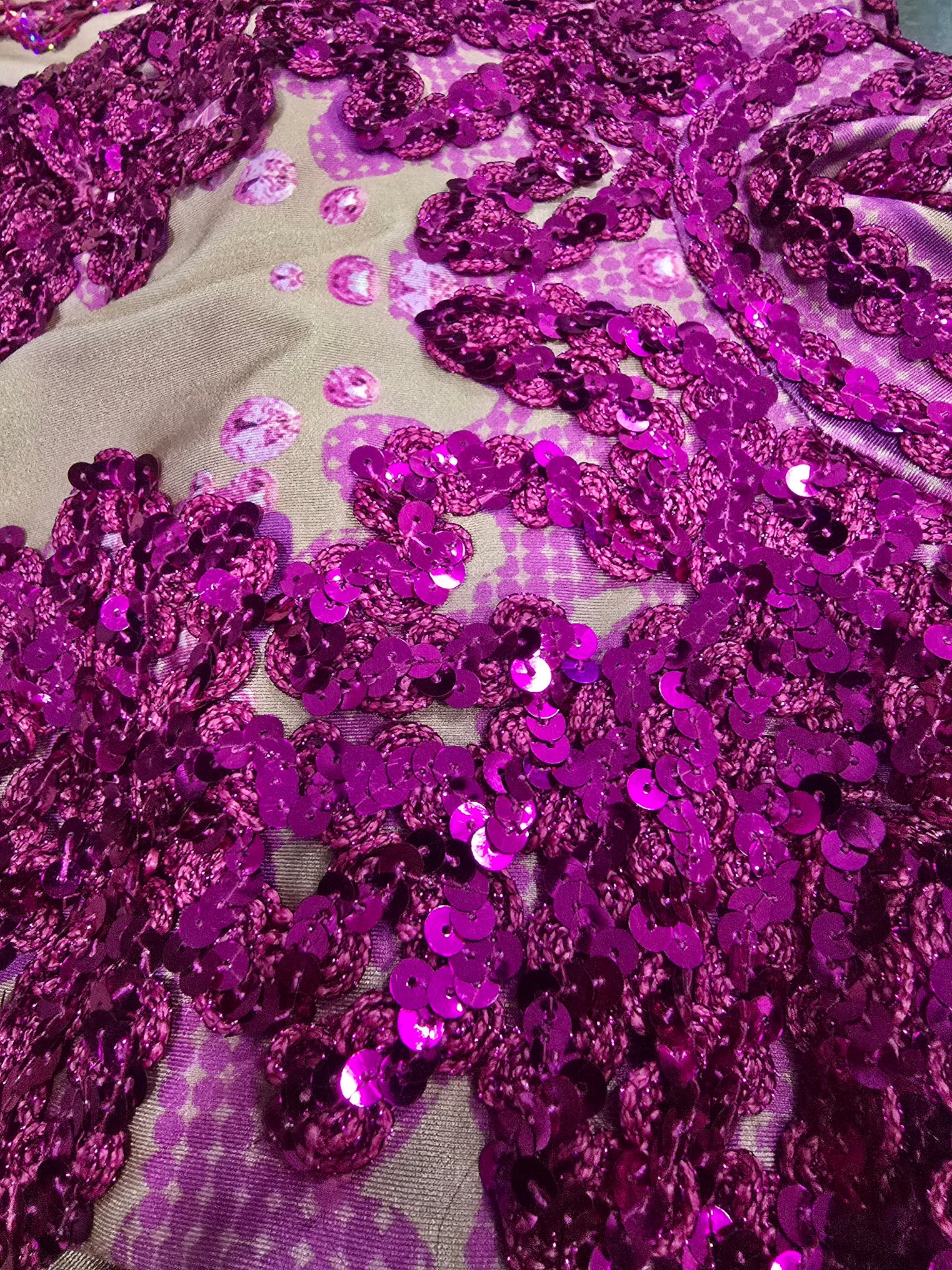 Pink Liquid Bodysuit