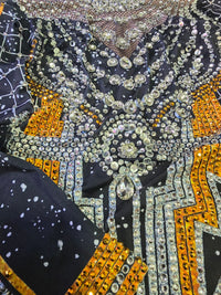 Military Rhinestone Jumpsuit