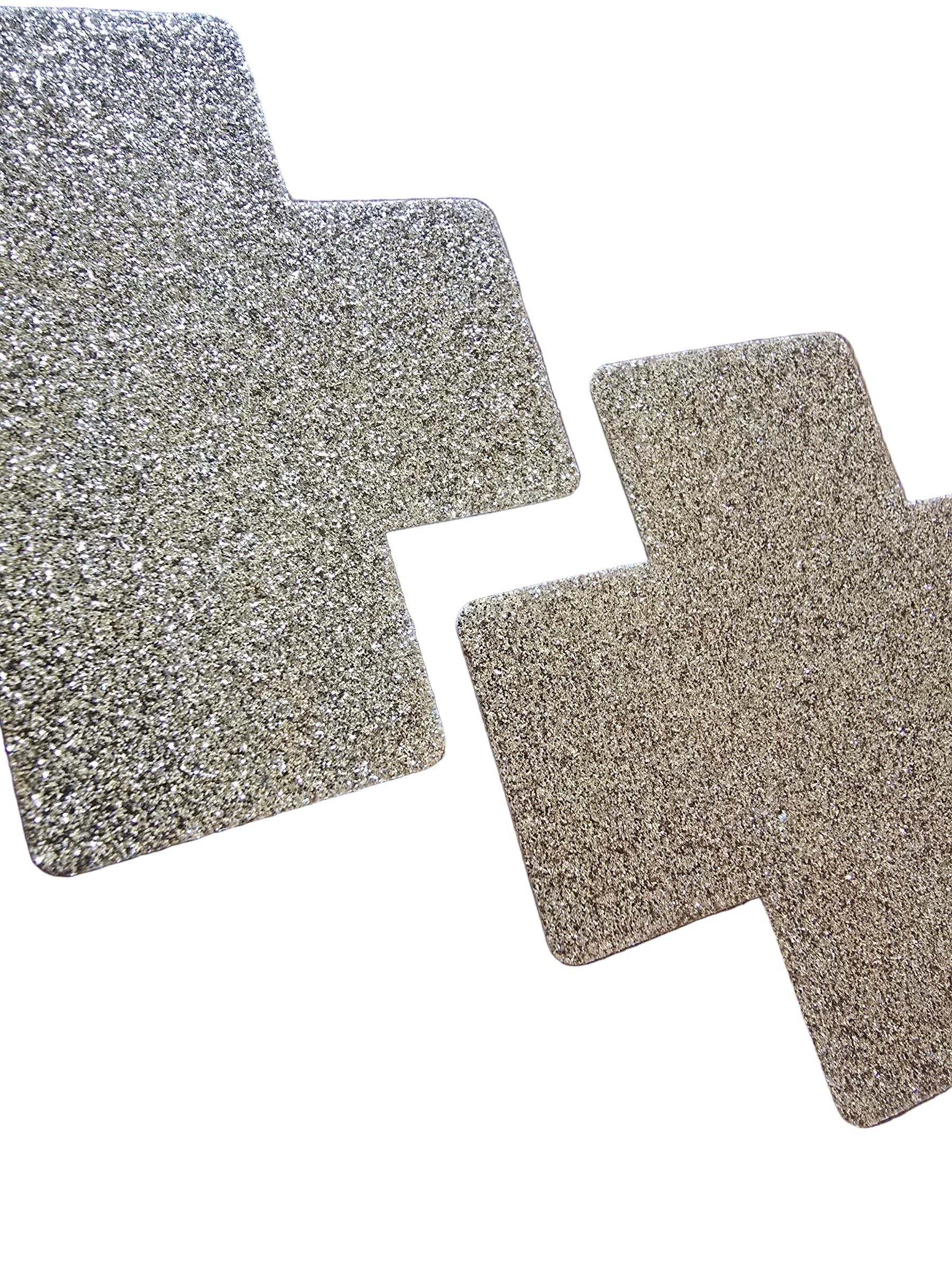 Golden Glitter Cross Pasties