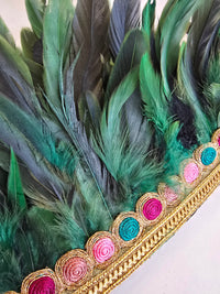 Jade Feather Bralette