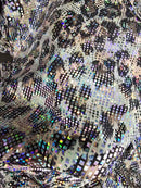 Luneth Holographic Skirt