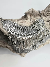 Silver Nala Choker