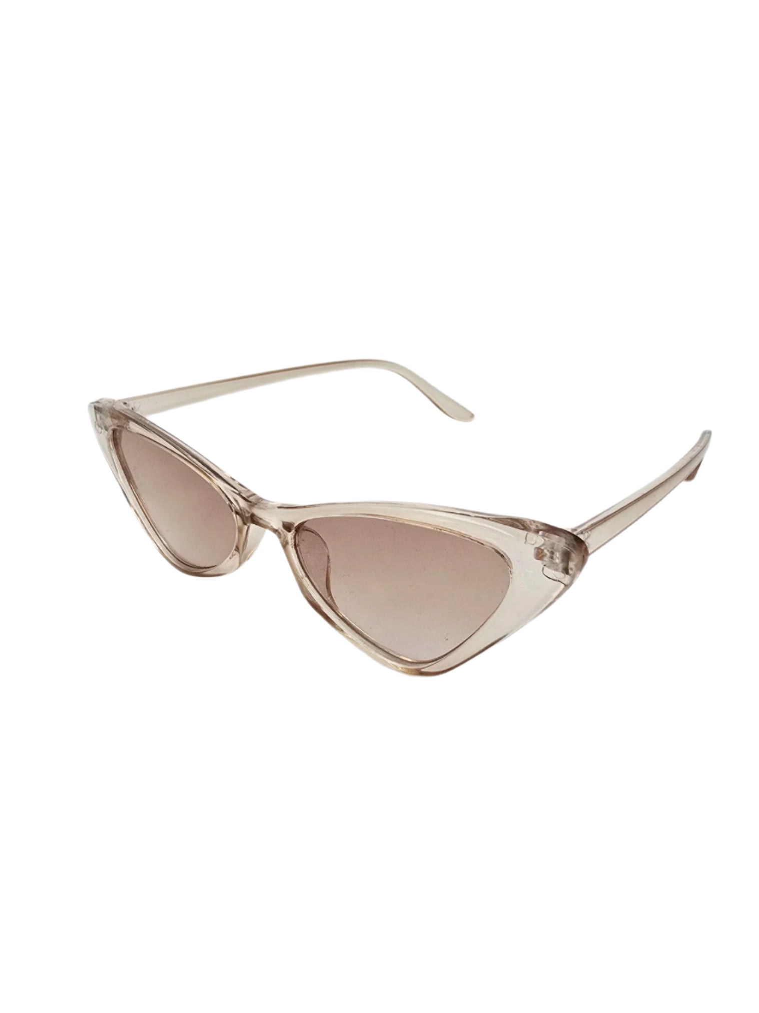 Beige Cat Eye Sunglasses