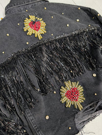 Heart Denim Jacket