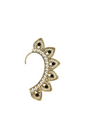 Gold labradorite pointe ear cuff