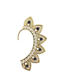 Azurite Pointe Gold Ear Cuff