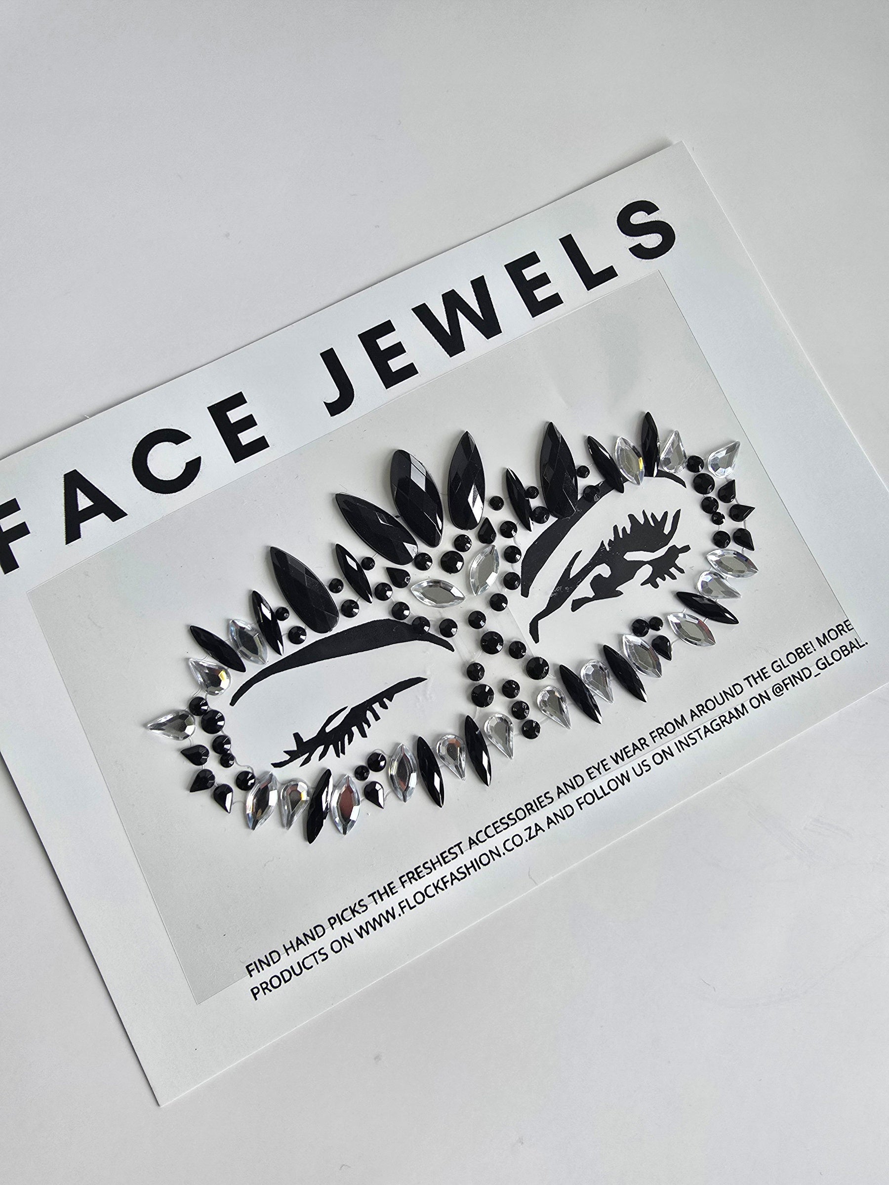 Midnight Face Jewels