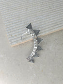 Silver Triangle Ear Cuff