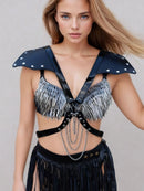 Black Shoulder Harness