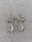 Ira Cowrie Mirror Earrings