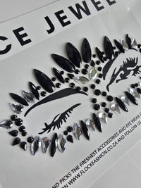 Midnight Face Jewels