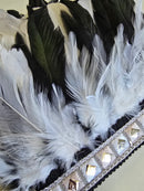 Domino Feather Bralette