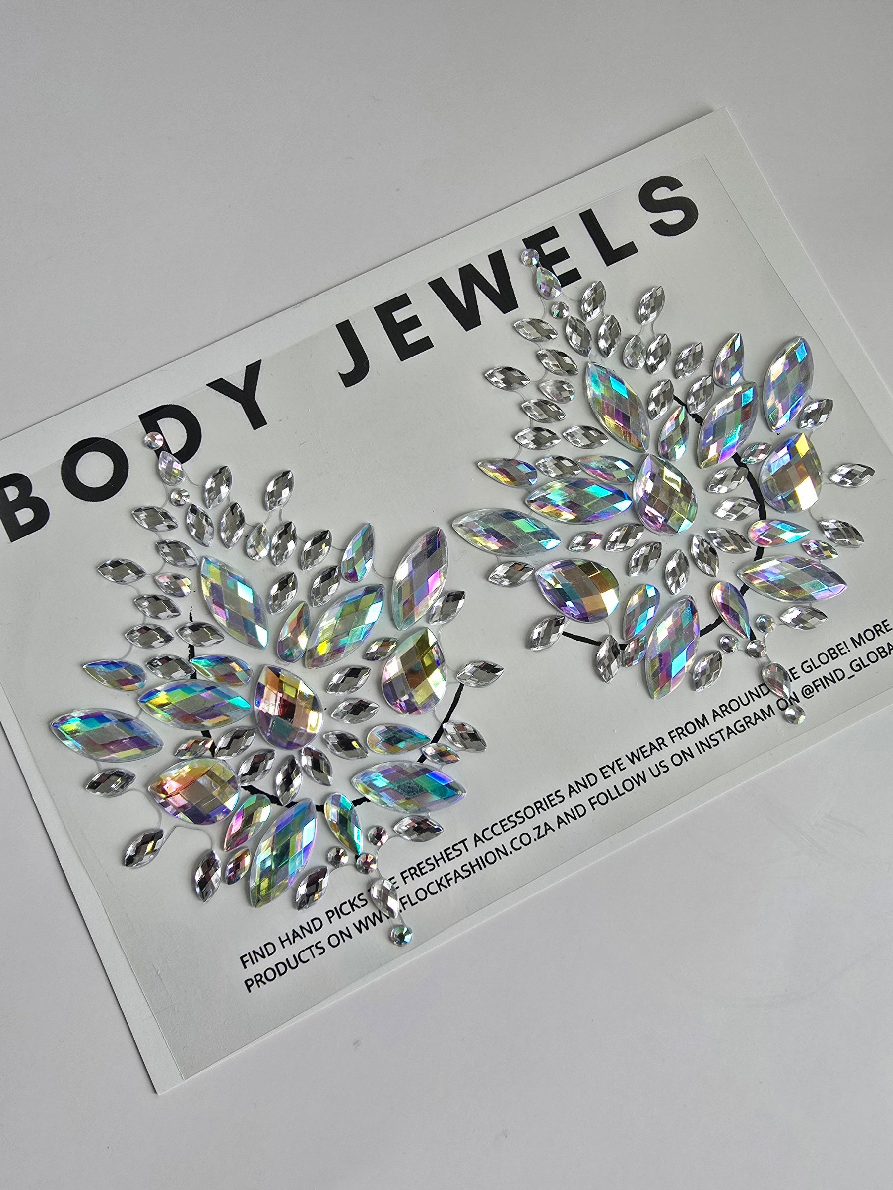 Holographic Body Jewels