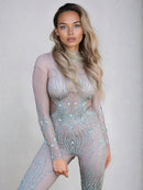 Diamond Waterfall Jumpsuit
