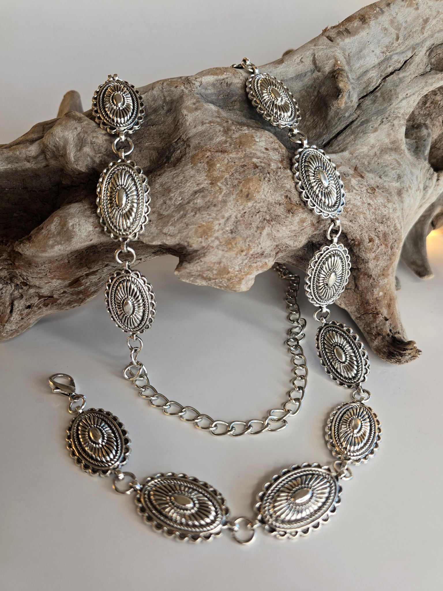 Silver Howdy Waist Chain