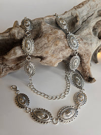 Silver Howdy Waist Chain