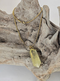 Citrine Quartz Necklace