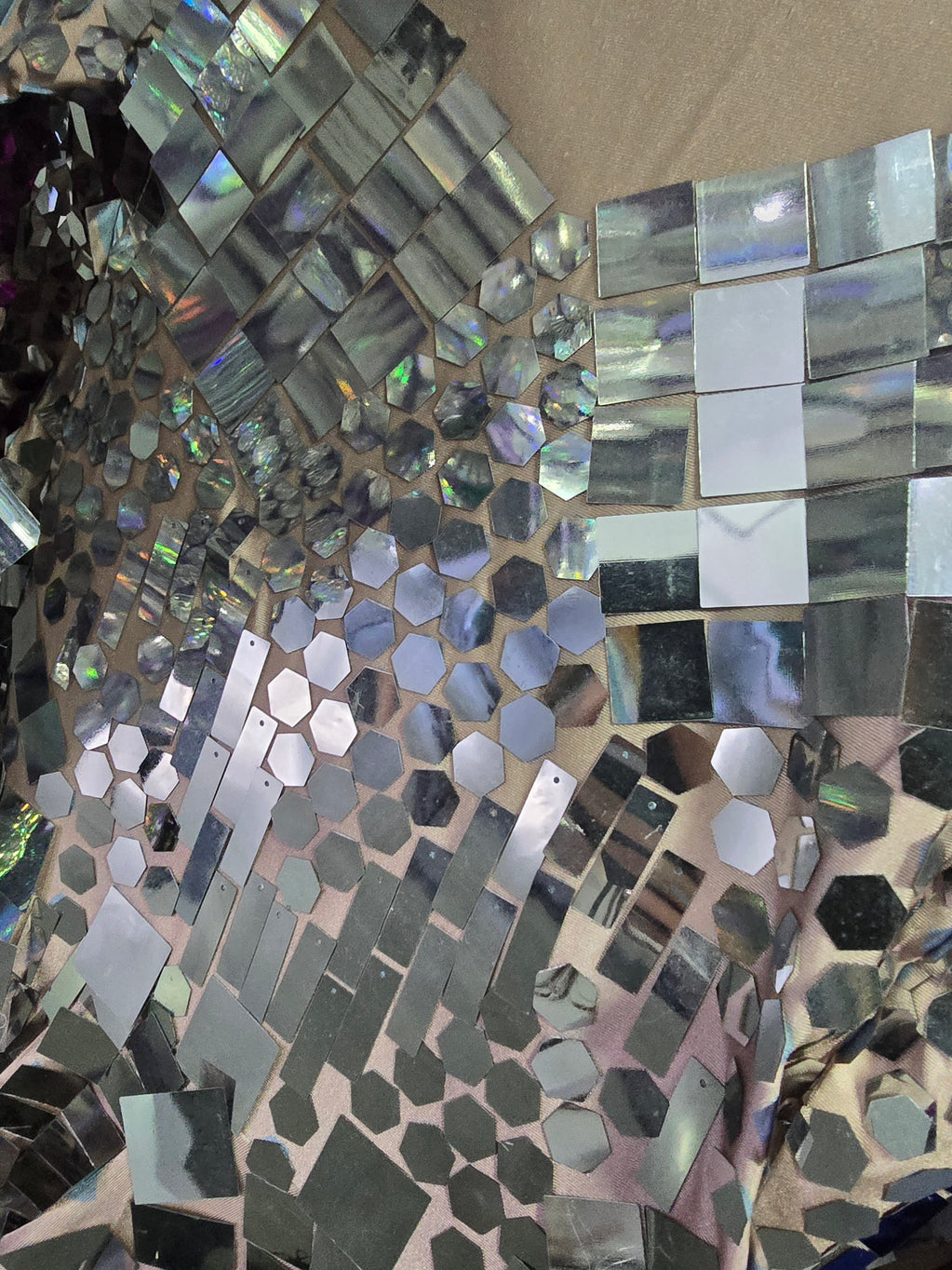 Silver Cosmic Dress