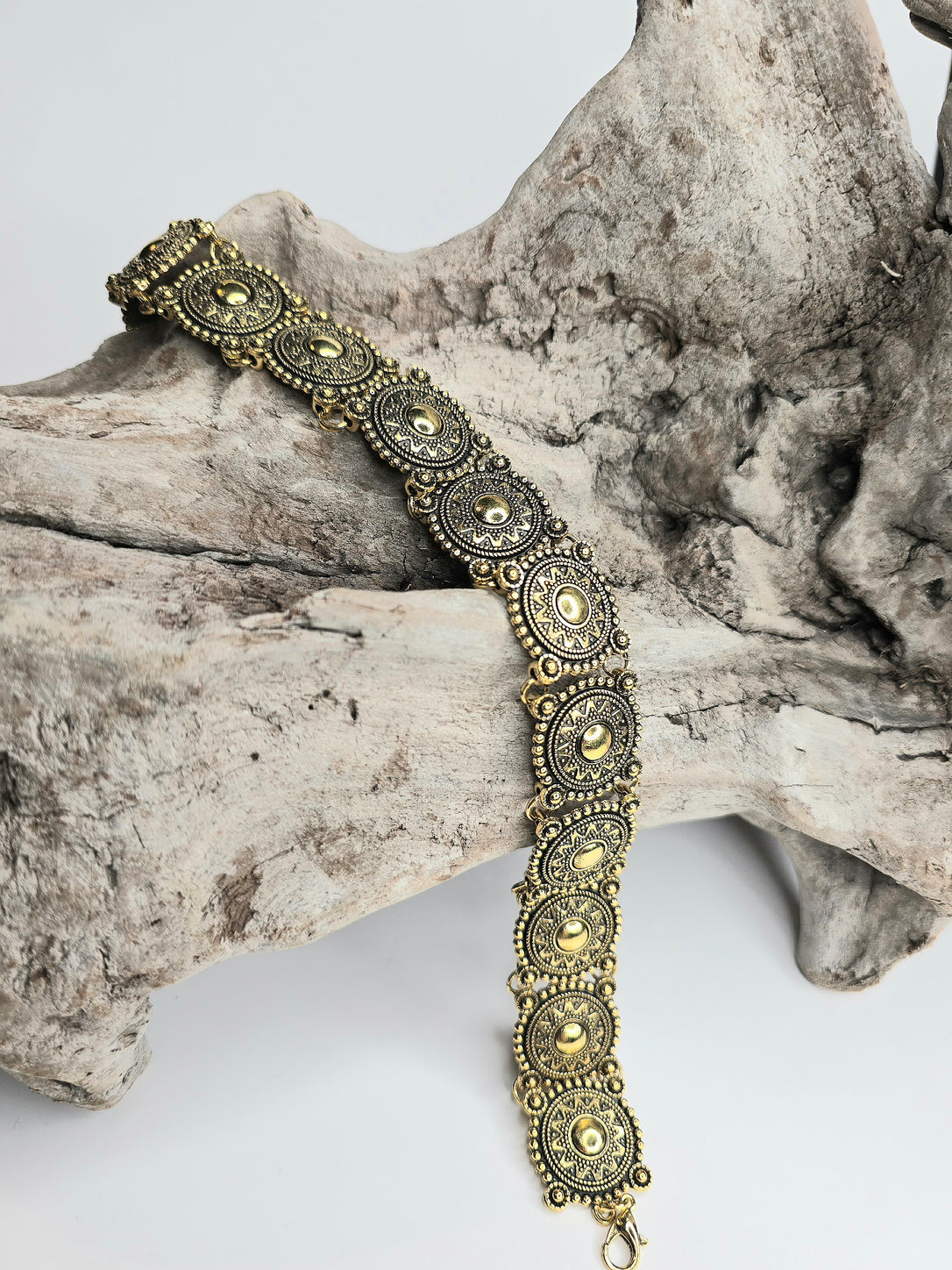 Bronze Flower Choker