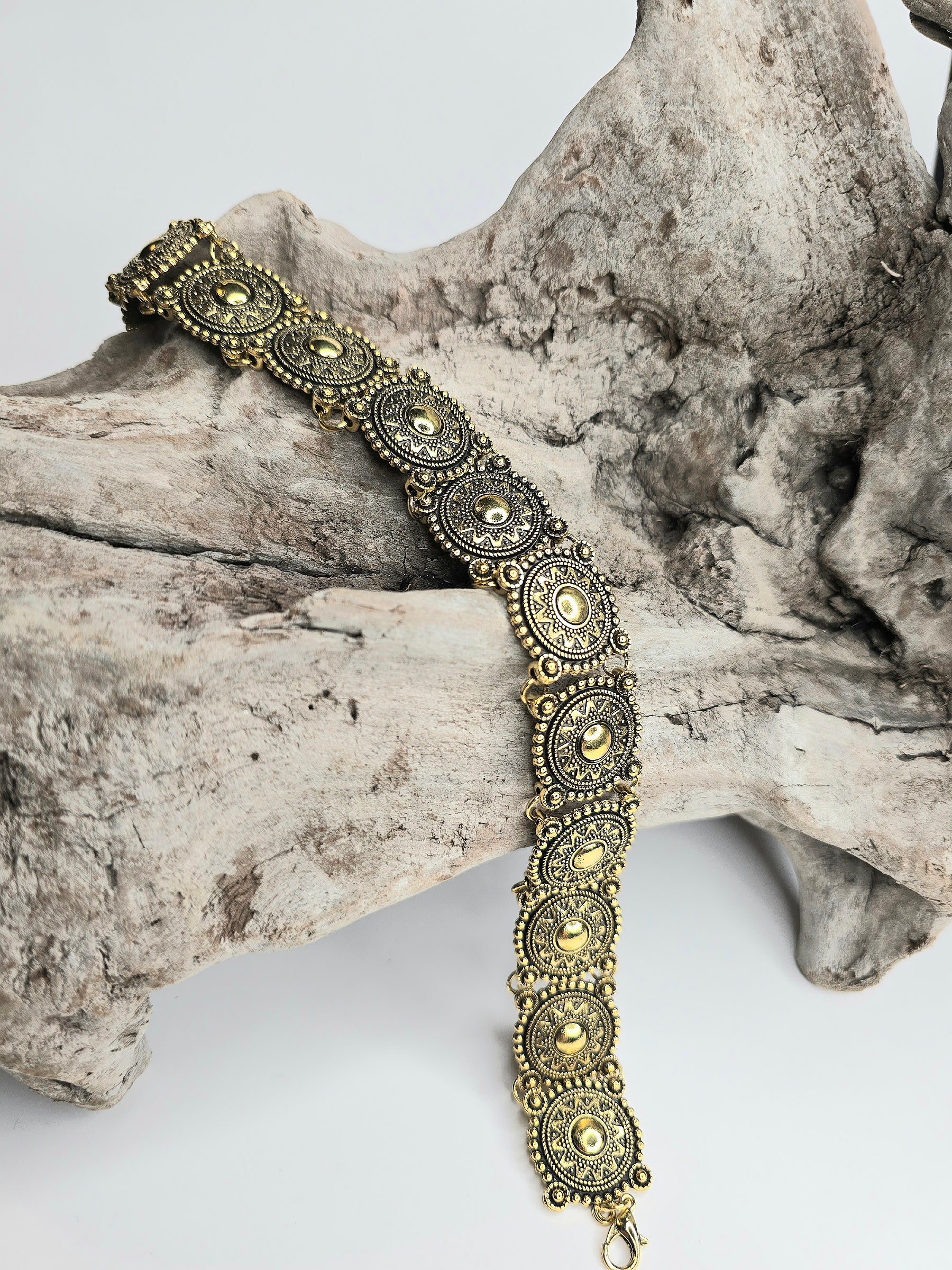 Bronze Flower Choker