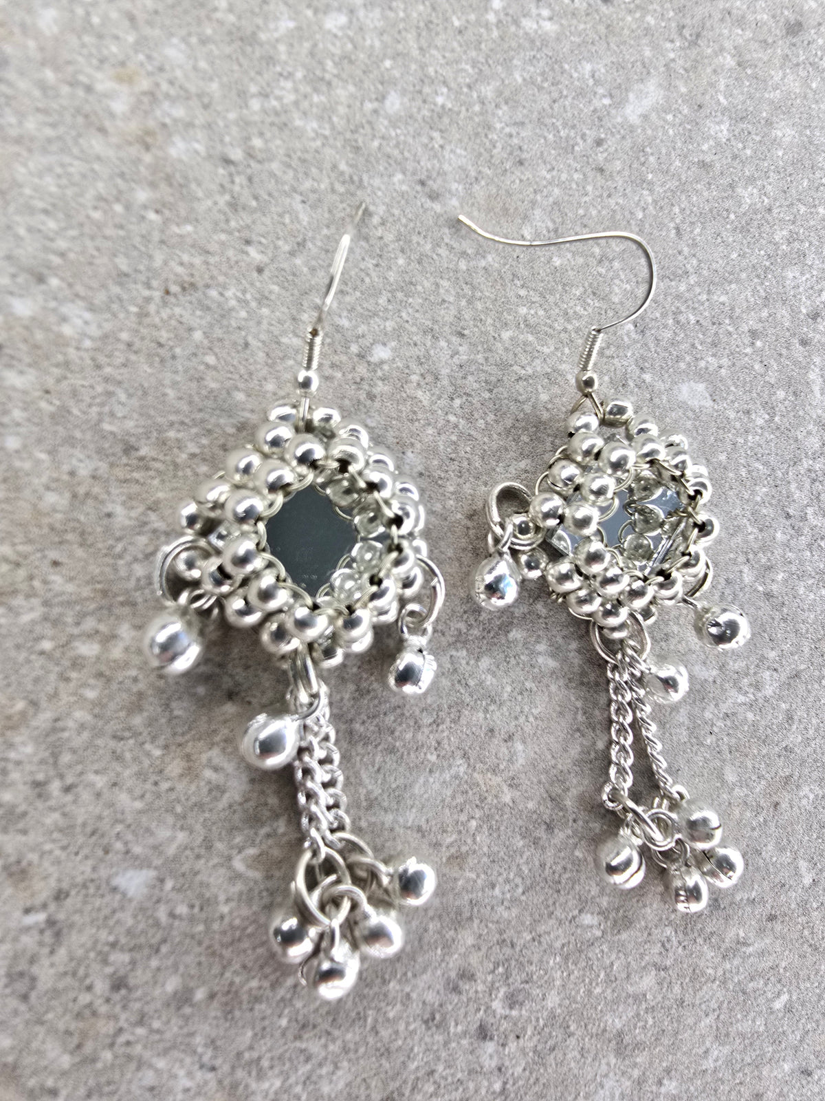 Flora Mirror Earrings
