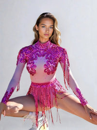 Pink Liquid Bodysuit