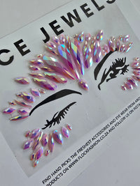 Lilac Face Jewels