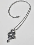 Silver Serpent Necklace