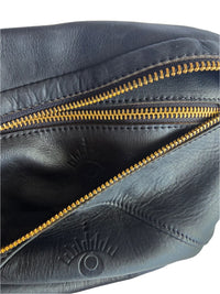 Onyx Serpent Moon Bag