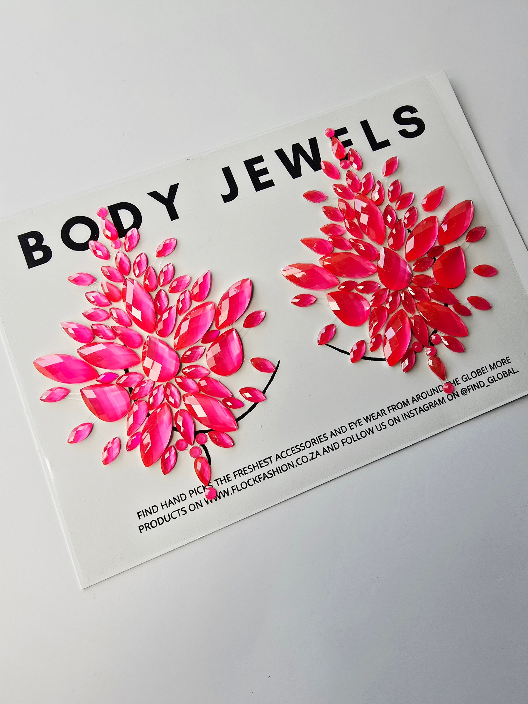 Pink Body Jewels