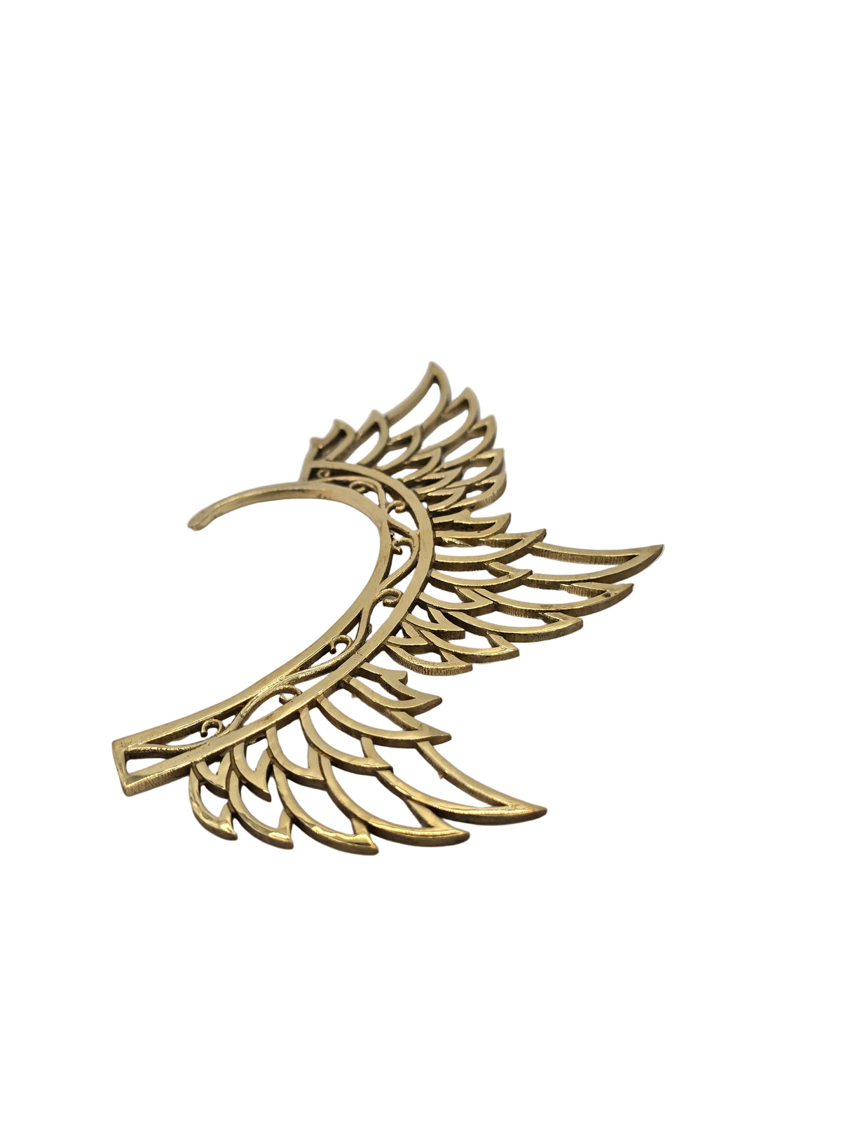 Angel Wing Gold Ear Cuff