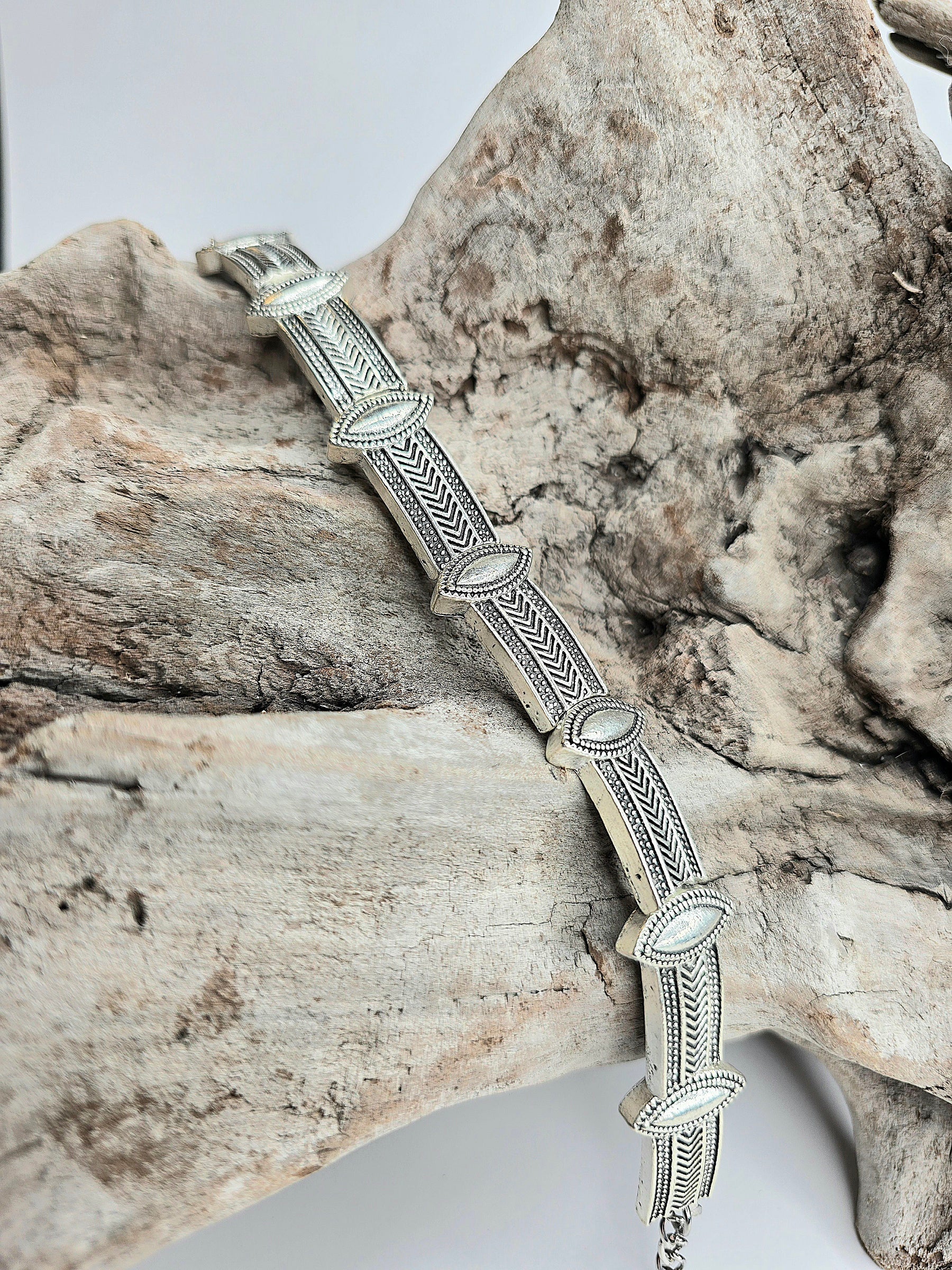 Tribe Silver Choker