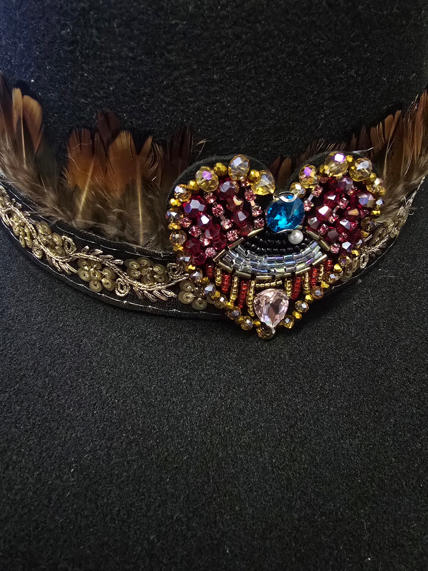 Heart Boater Hat