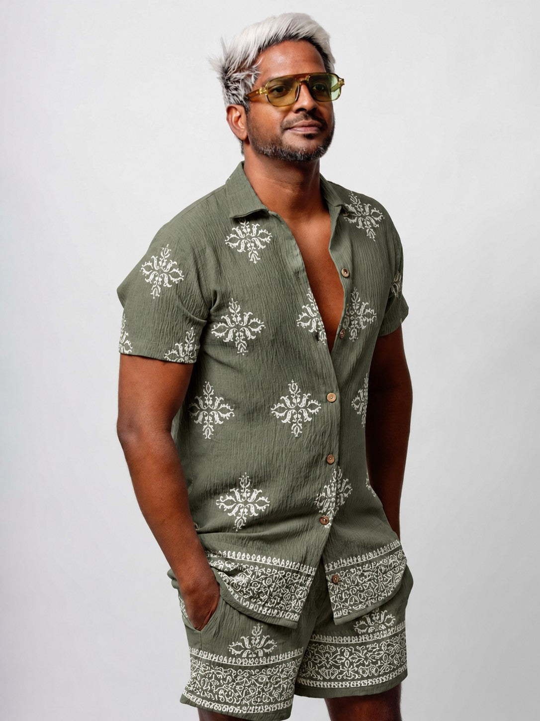 Olive Karoo Shorts