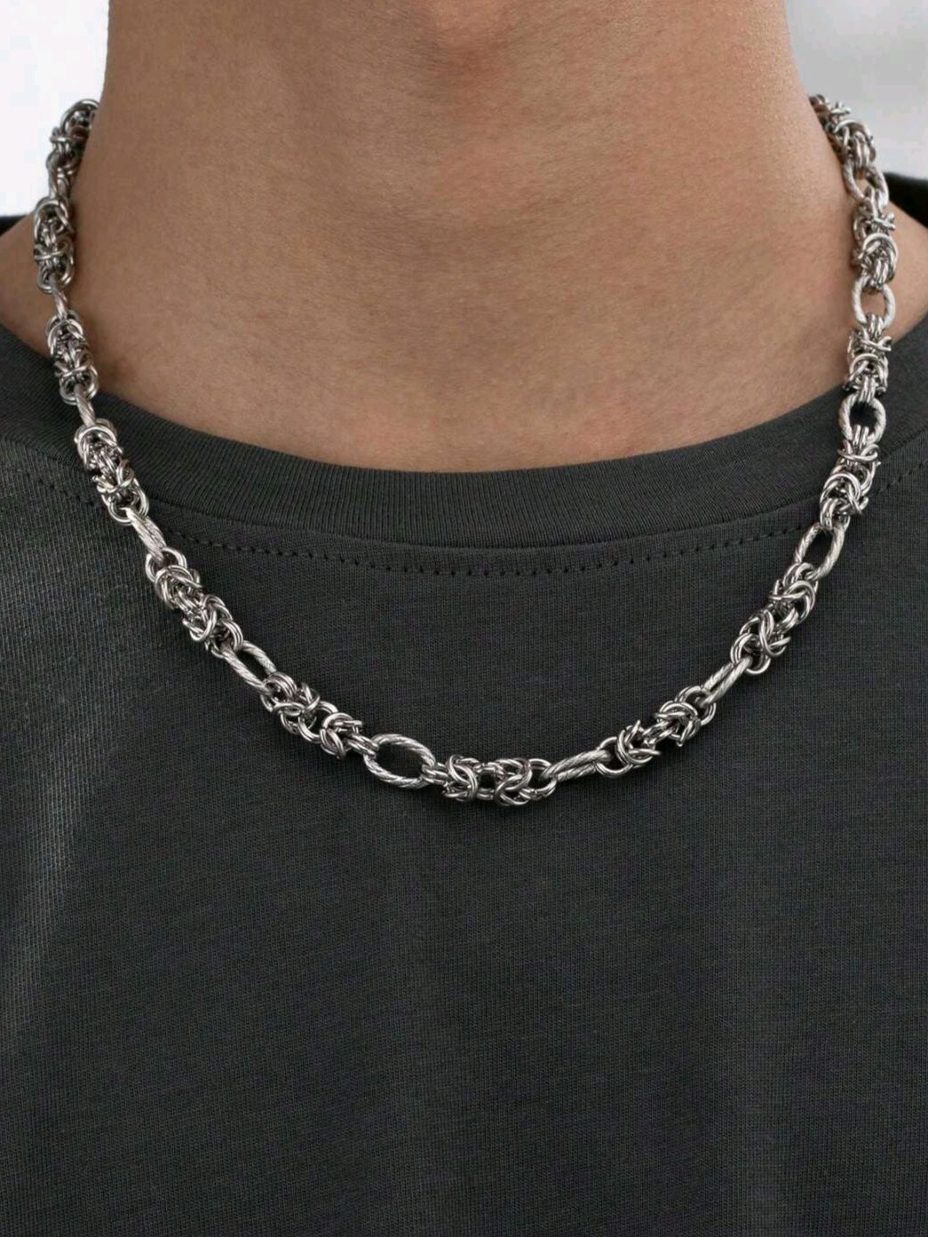 Silver Titan Necklace