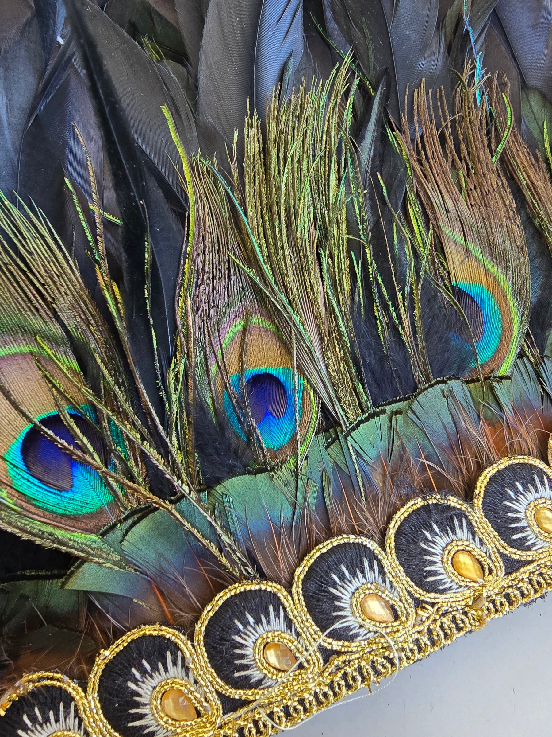 Peacock Feather Bralette