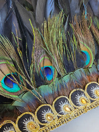 Peacock Feather Bralette