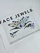 Aqua Face Jewels