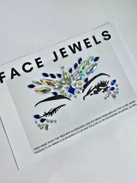 Aqua Face Jewels