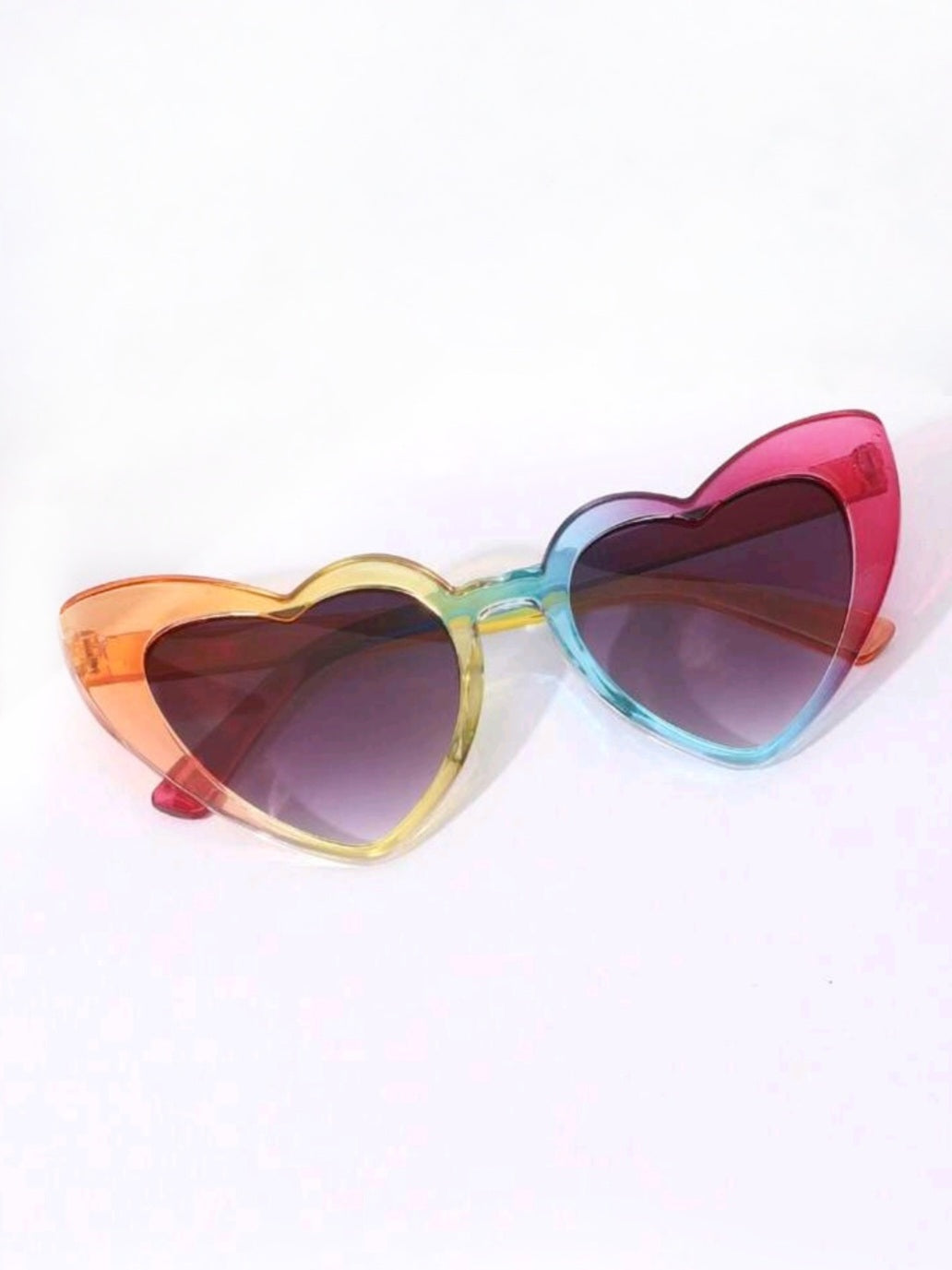 Rainbow Heart Sunglasses