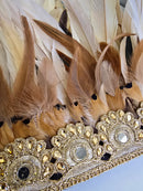 Qveen Feather Bralette