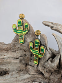 Agave Beaded Earrings