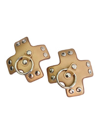 Gold Kink Cross Pasties
