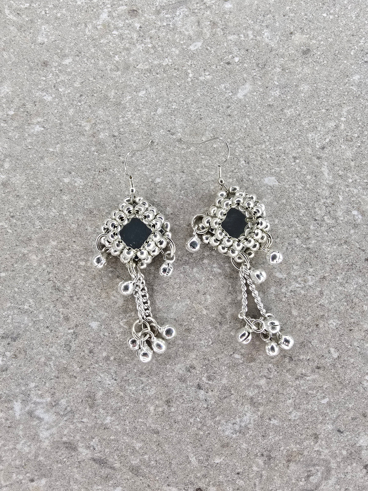 Flora Mirror Earrings