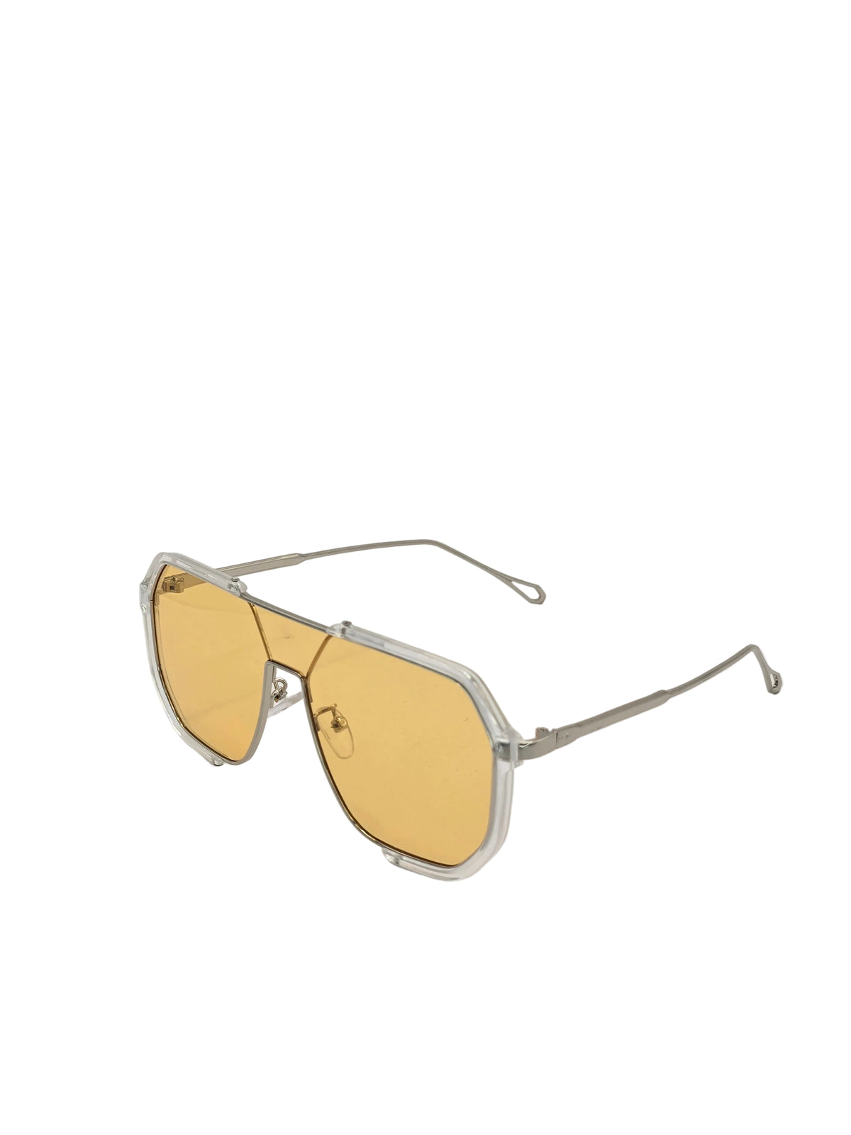 Orange retro raver sunglasses